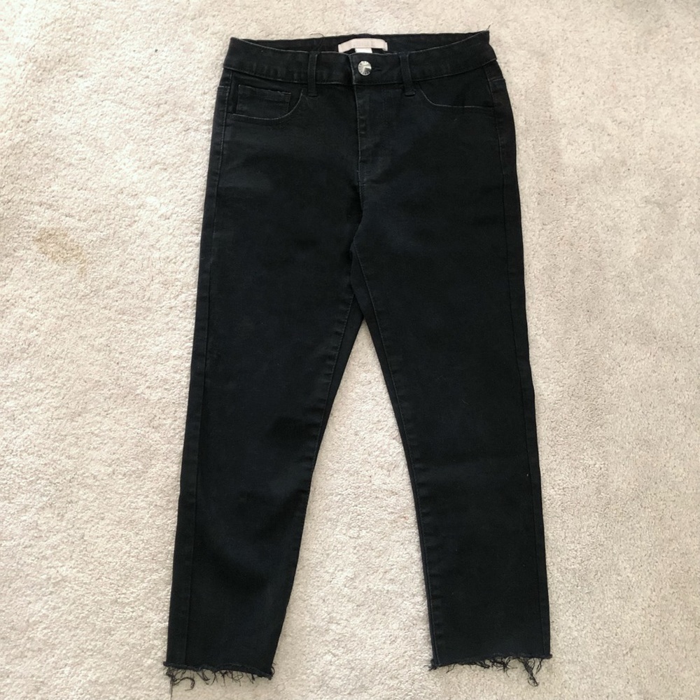 3 for $28🌼 F21 High Rise Cropped Dark Wash Jeans/ Jeggings